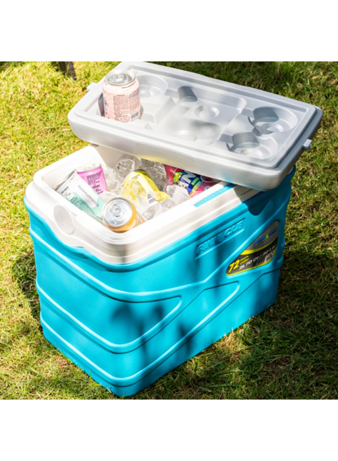 PINNACLE Plastic Insulated Pasco Ice Chest Blue and Grey 30 Liter TPX-7500 - Image 3