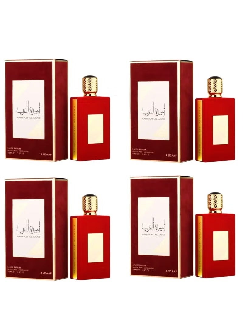 ASDAAF Ameerat Al Arab EDP 100ml - 4 Piece - Image 1