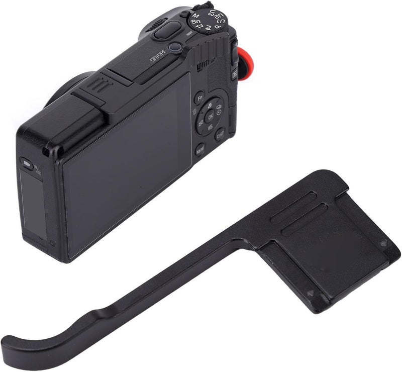 AMONIDA Aluminum Alloy Thumb Grip for GR4 Camera Ergonomic Hot Shoe Cover for Comfortable Hold Suitable for Extended Use - Image 2