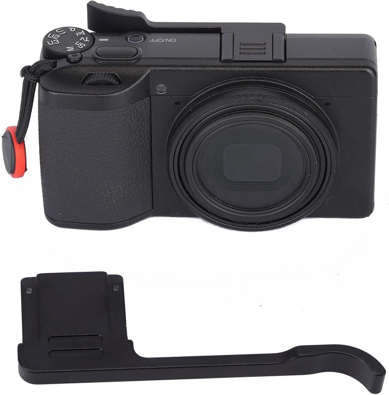 AMONIDA Aluminum Alloy Thumb Grip for GR4 Camera Ergonomic Hot Shoe Cover for Comfortable Hold Suitable for Extended Use - Image 4