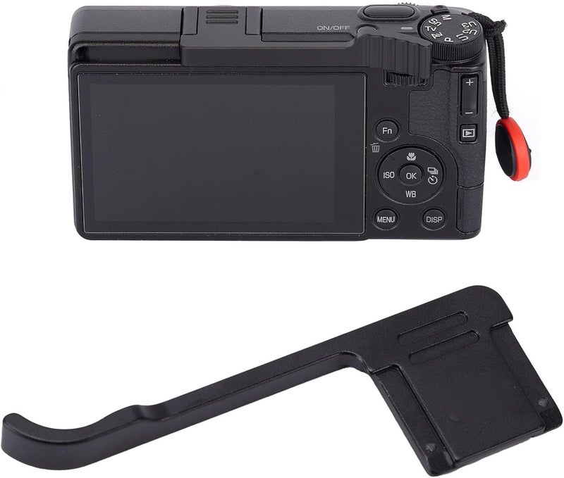 AMONIDA Aluminum Alloy Thumb Grip for GR4 Camera Ergonomic Hot Shoe Cover for Comfortable Hold Suitable for Extended Use - Image 3