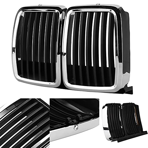 EVGATSAUTO Front Grille, Front Center Grille Grill Chrome 51131884350 Replacement for E30 M3 3 Series 325i 318i 320i - Image 5