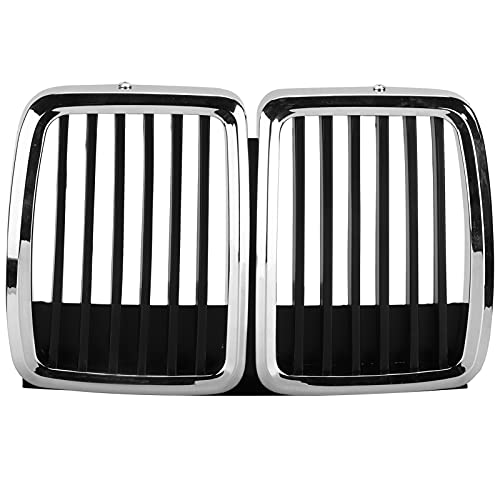 EVGATSAUTO Front Grille, Front Center Grille Grill Chrome 51131884350 Replacement for E30 M3 3 Series 325i 318i 320i - Image 1