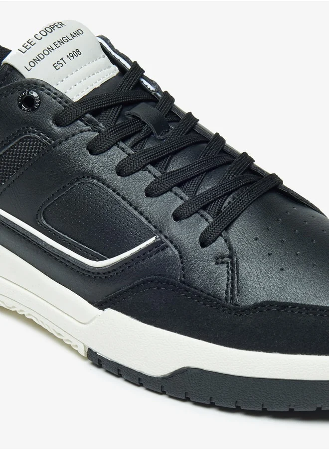 Lee Cooper Men's Colourblock Lace-Up Sneakers