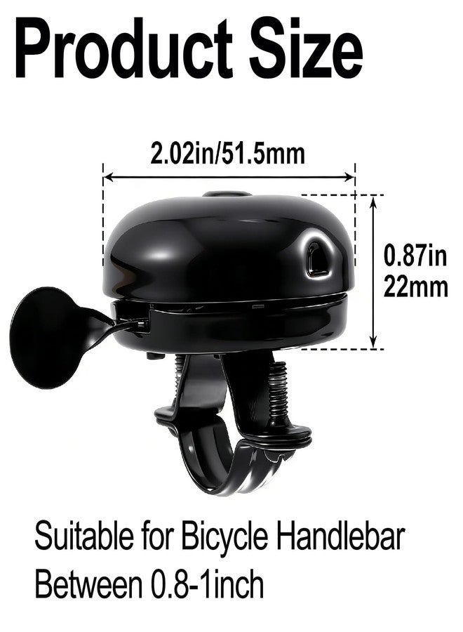 Sobaino 8Pcs Bike Reflectors + 2 Bells, Front Rear Bicycle Reflectors for Night Riding, Bicycle Wheel Reflector, for Handlebar Seatpost, Spoke, Bell - Image 3