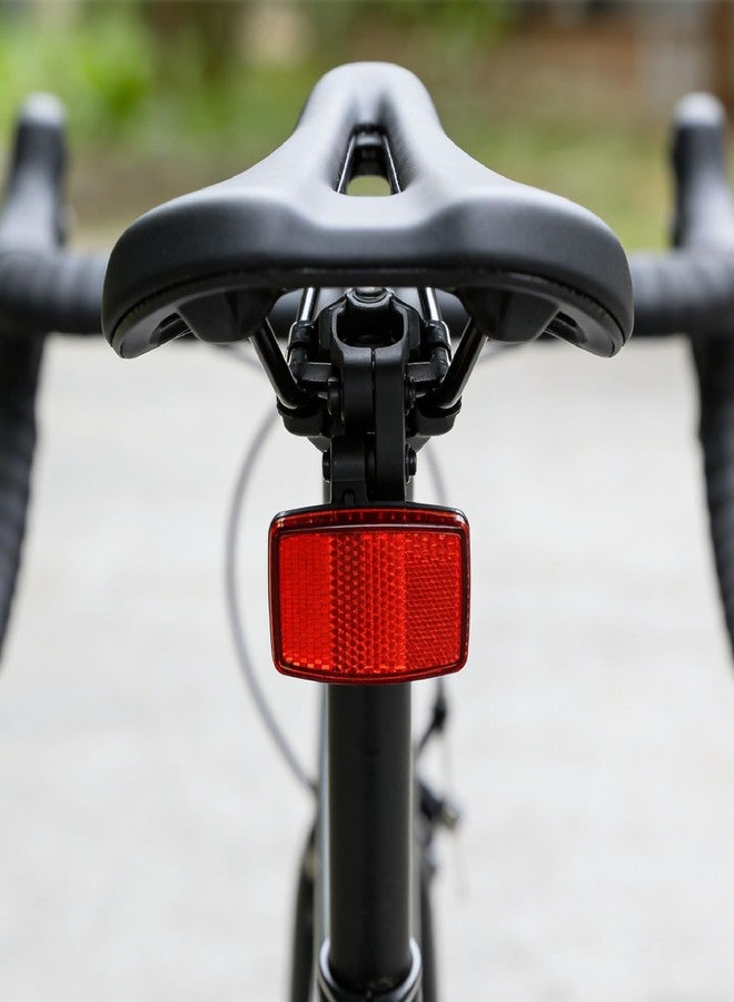Sobaino 8Pcs Bike Reflectors + 2 Bells, Front Rear Bicycle Reflectors for Night Riding, Bicycle Wheel Reflector, for Handlebar Seatpost, Spoke, Bell - Image 5
