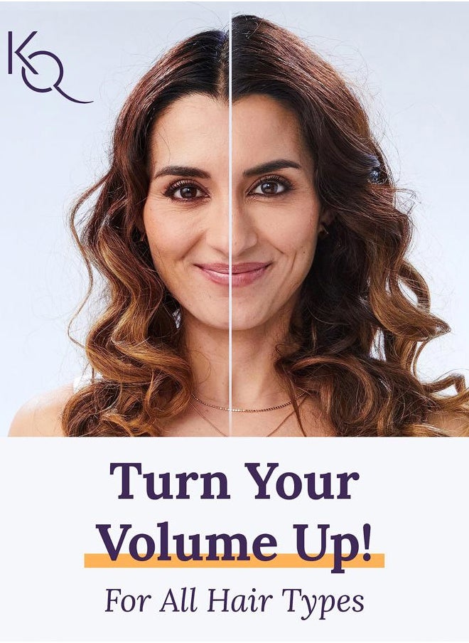 Keranique Volumizing Shampoo and Conditioner Set with Thickening Mousse - Keratin Enriched Volume Kit for Thinning, Fine, Damaged, Dry Hair - Color Safe, Sulfate Free, No Alcohol Formula for Women  - Image 2