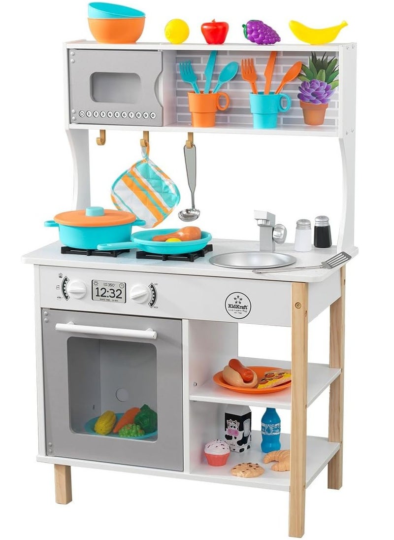 KidKraft Kidkraft All Time Play Kitchen With Accessories  - Image 1