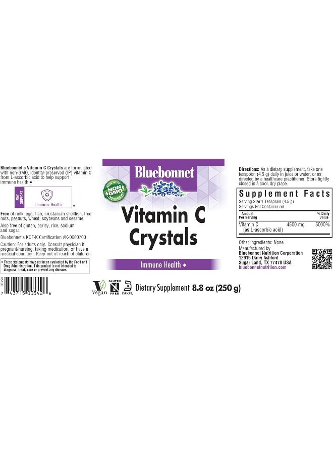 Bluebonnet Vitamin C Crystals for Immune Health - Image 2