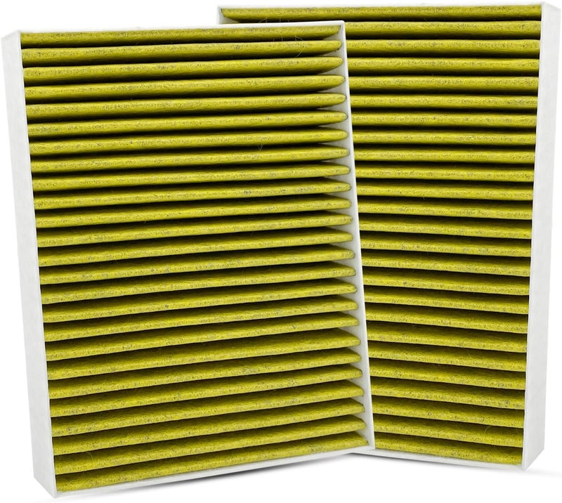 Capume 2pcs Cabin Air Filter JM871 - Image 1