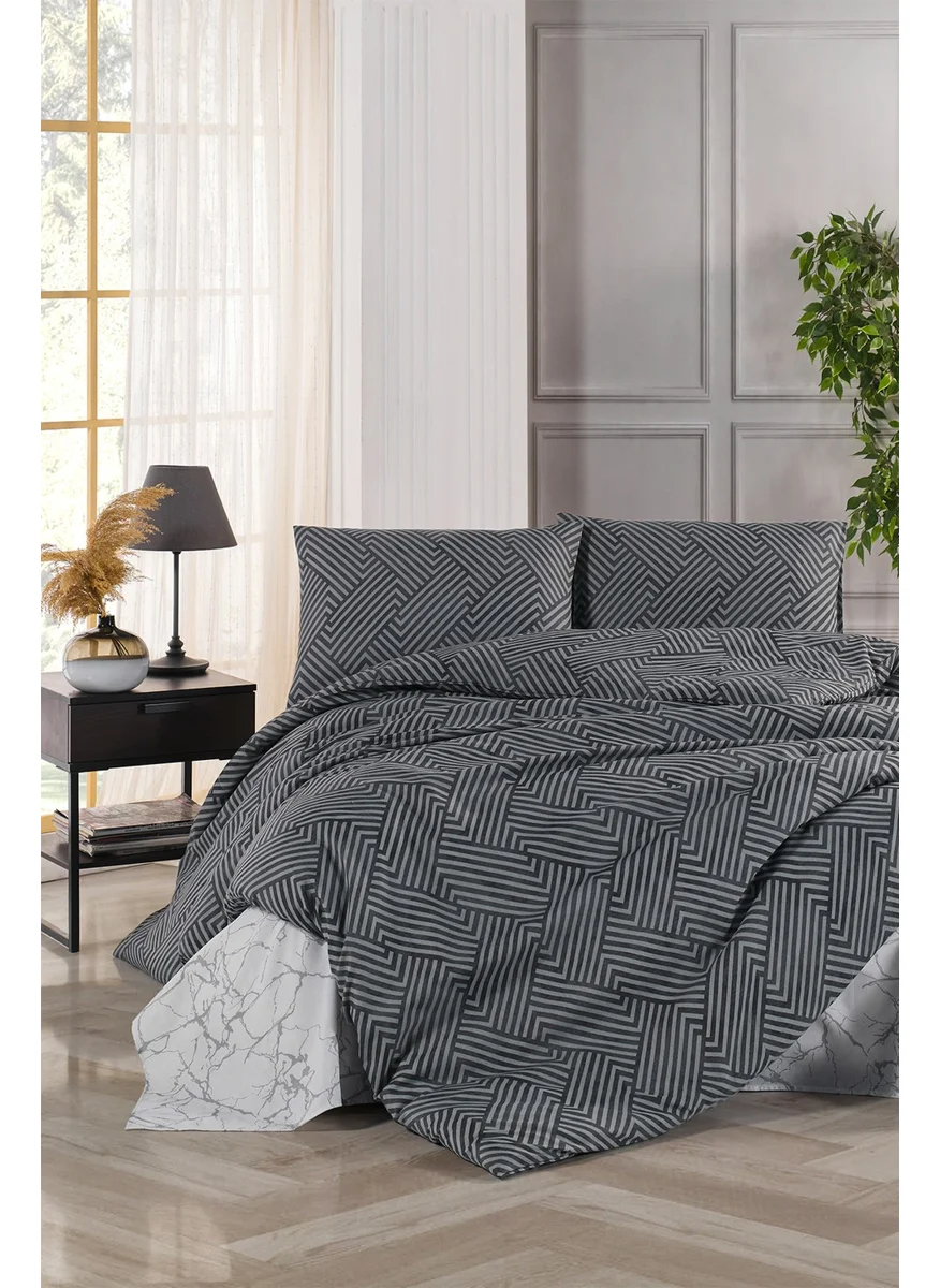 تابو هوم Utopia Striped Double Duvet Cover Set