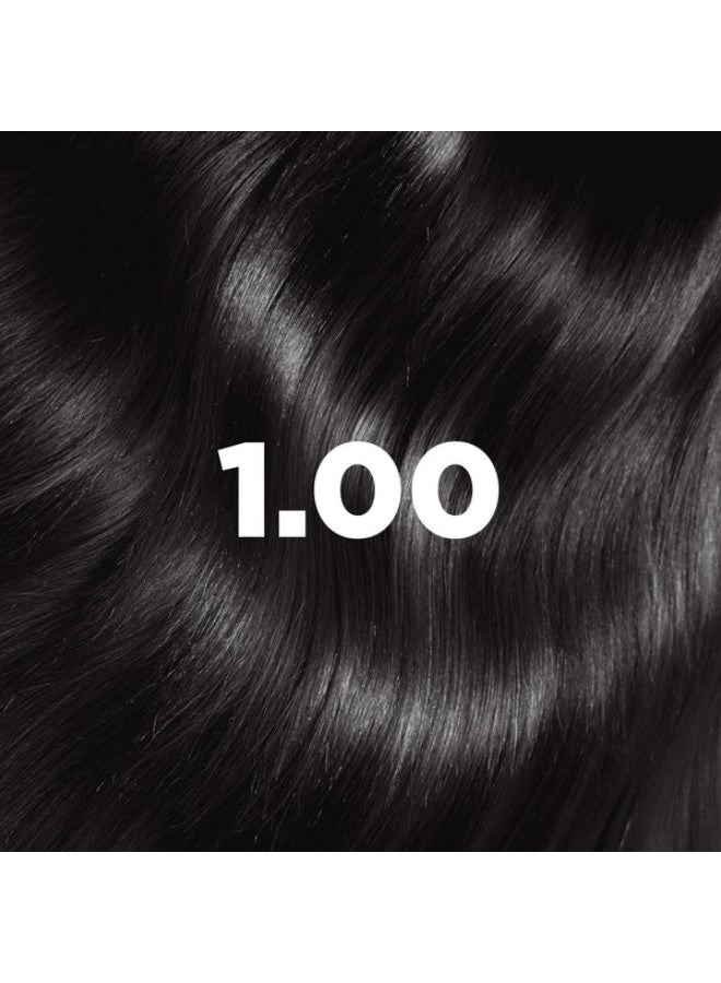 Lazartigue Permanent Hair Color 1.00 Black - Image 3