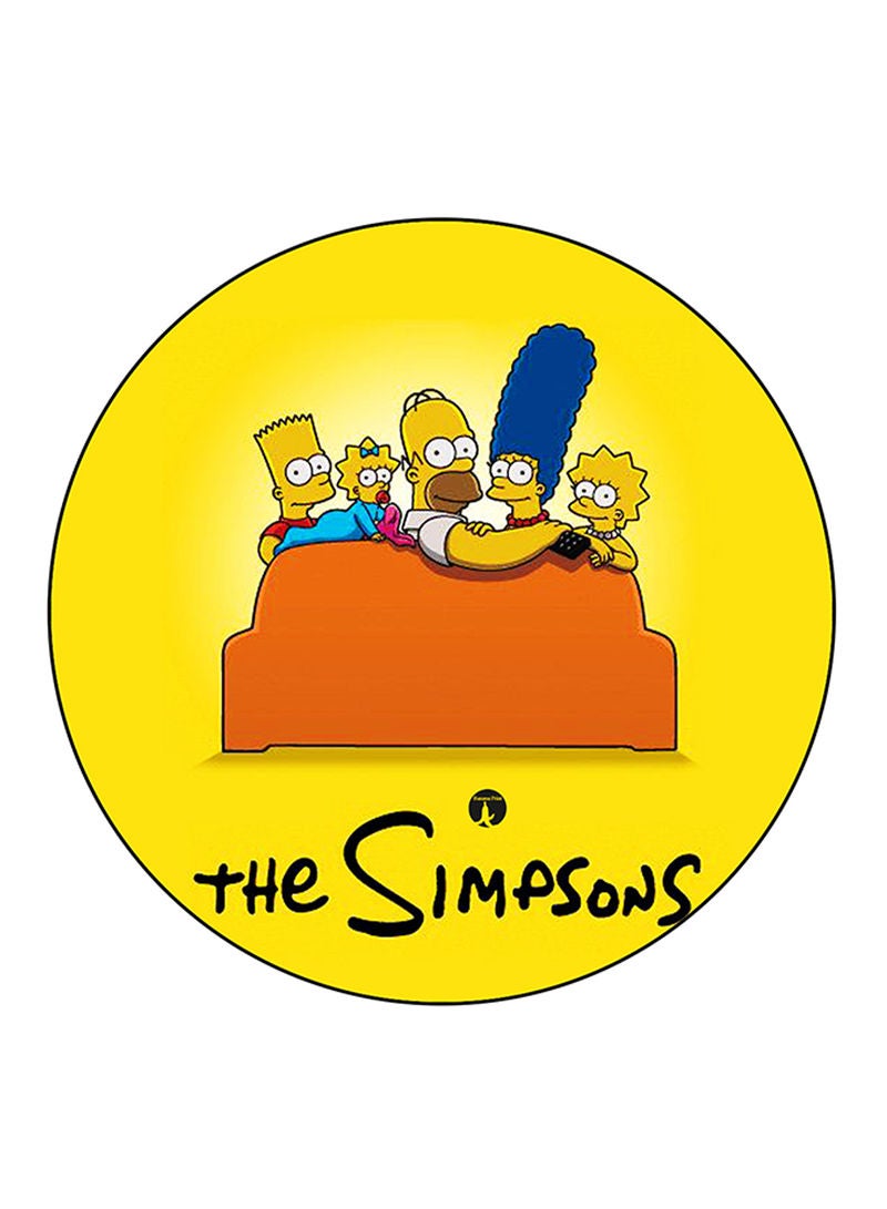 RKN Simpsons Printed Mouse Pad Multicolour