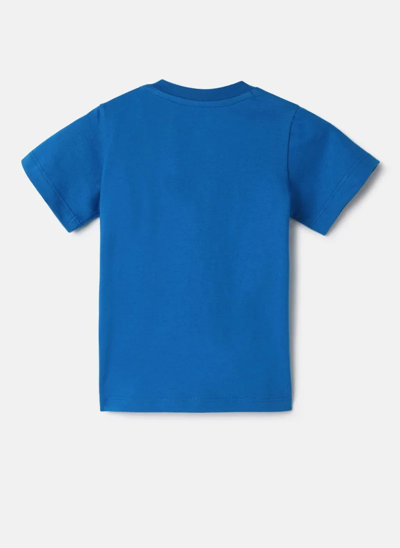 نوتيناتي Nautinati Boys’ Marvel Print T-shirt| Cotton| Age 3 - 24 Months
