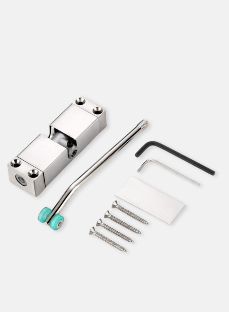 Door Closer Automatic Safety Spring Door Closer Anti-Theft Easy to Install to Convert Hinged Doors to Self Closing - Image 2