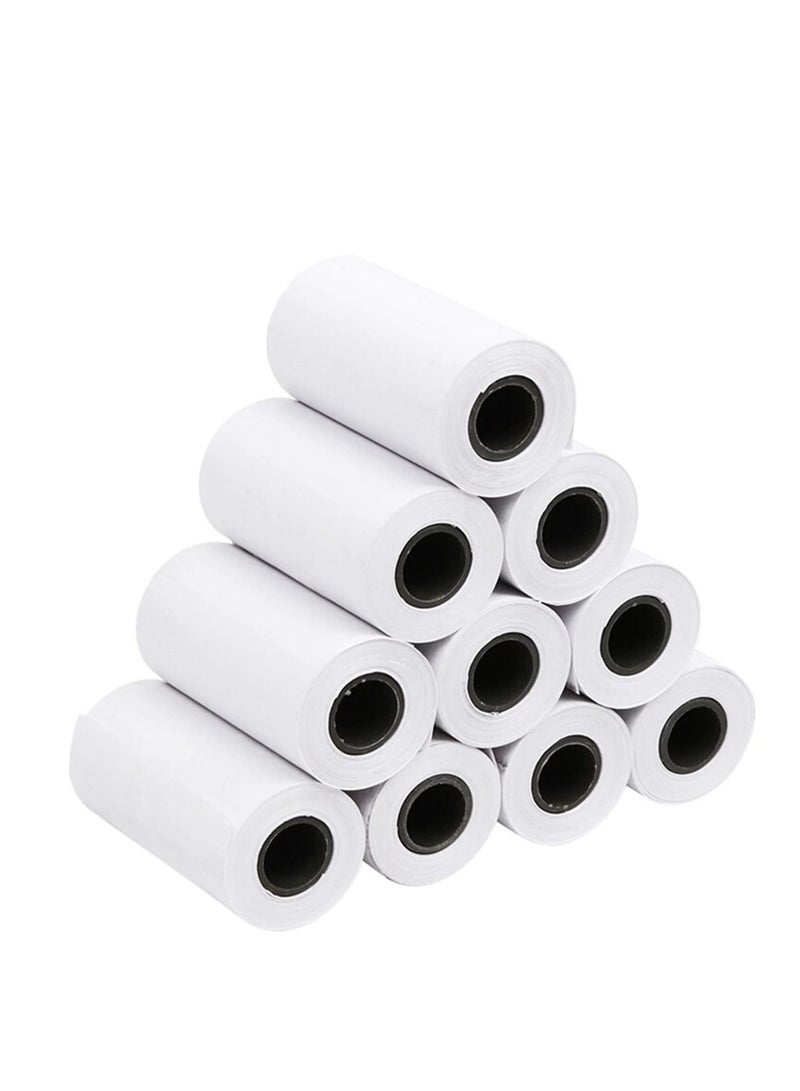 MARKQ Thermal Paper Receipt Rolls 57 x 40mm Bill Ticket Printing for POS/Cash Register Receipt Credit Card Machine, EPOS [10 Rolls] - Image 1