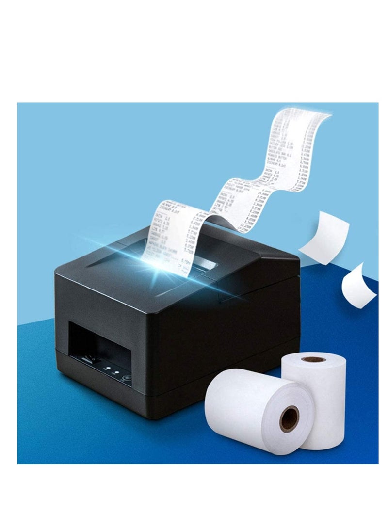 MARKQ Thermal Paper Receipt Rolls 57 x 40mm Bill Ticket Printing for POS/Cash Register Receipt Credit Card Machine, EPOS [10 Rolls] - Image 4