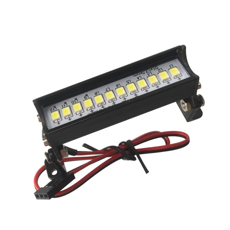 55mm 12 LED Roof Light Replacement for Axial SCX10 Traxxas TRX4 D90 Redcat GEN8 hpi RC Car - Image 4
