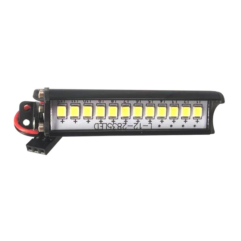 55mm 12 LED Roof Light Replacement for Axial SCX10 Traxxas TRX4 D90 Redcat GEN8 hpi RC Car - Image 2