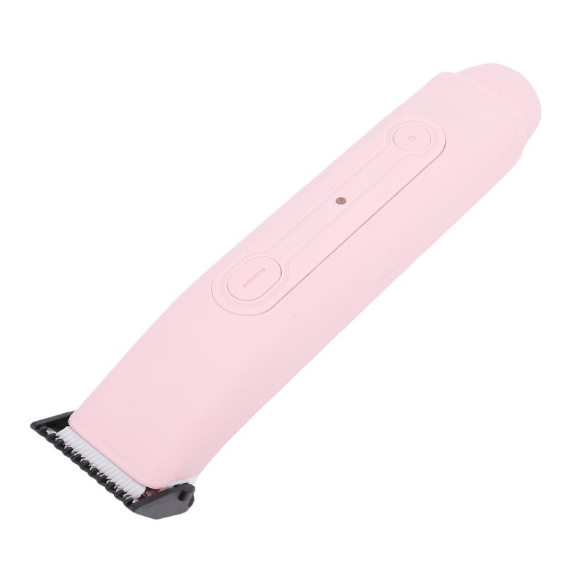 Rechargeable Electric Body Hair Trimmer For Women Pink IPX6 Waterproof Stainless Steel Cutter For Bikini Legs Underarms - Image 3