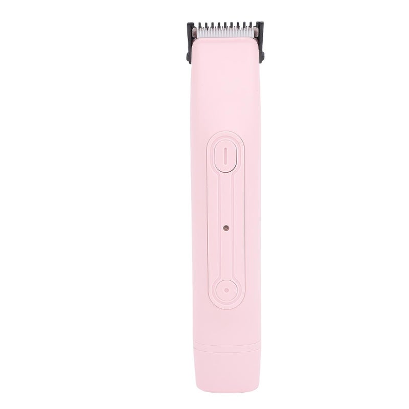 Rechargeable Electric Body Hair Trimmer For Women Pink IPX6 Waterproof Stainless Steel Cutter For Bikini Legs Underarms - Image 2