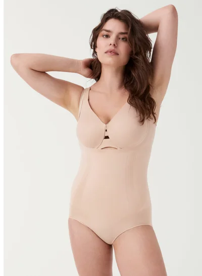 SPANX Spanx 10129R Open-Bust Bodysuit Nude