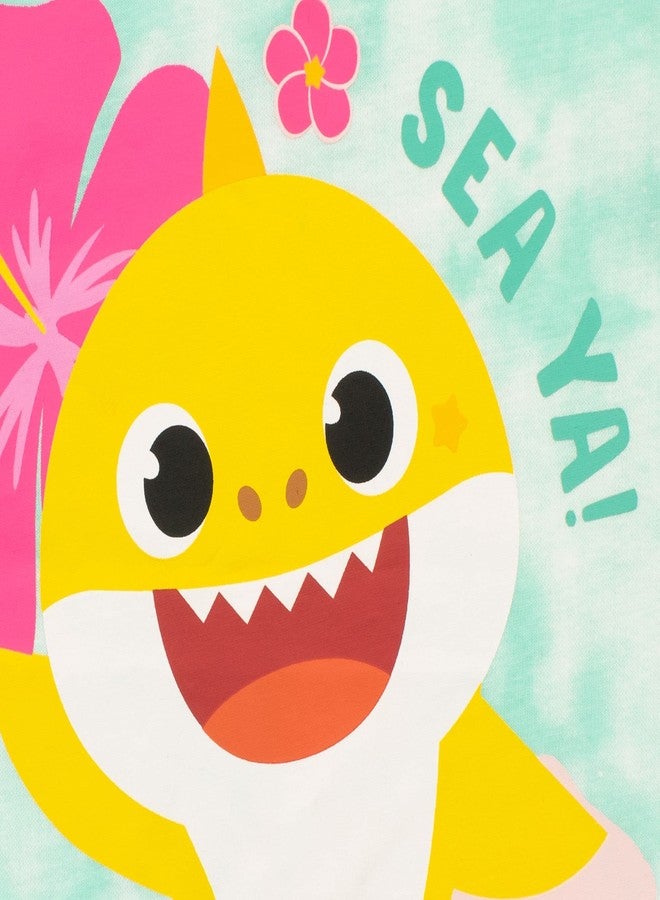 Pinkfong Girls T-Shirt Baby Shark Blue 18 M - Image 2