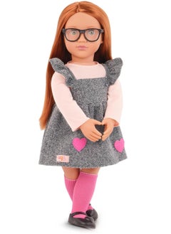 Our Generation Our Generation - Kelly Doll In School Dress And Heart Patches  - Image 2