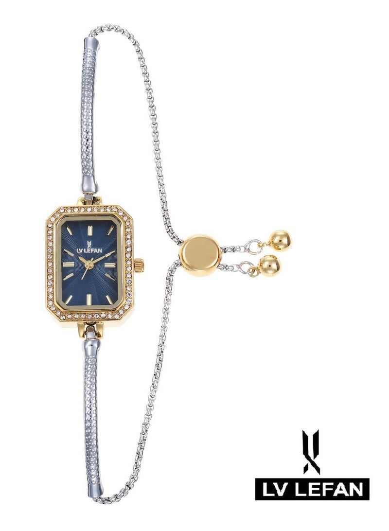 ساعه نسائيه من لف ليفان جديده وجذابه