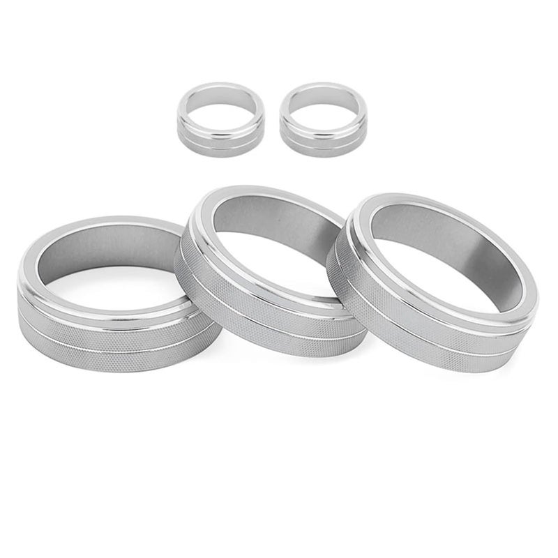 QASULER Climate Control Knob Cover for VW Golf MK7 - Image 1