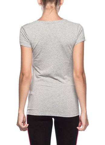 U.S. Polo Assn. Deep Scoop Neck Basic T-Shirt 