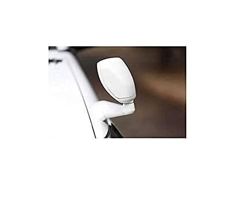 CARIZO Car Bonnet Front Fender Rear Side Mirror Wide Angle View Mirror (White) for Toyota Fortuner (Type-III) 2021 Onwards - Image 3