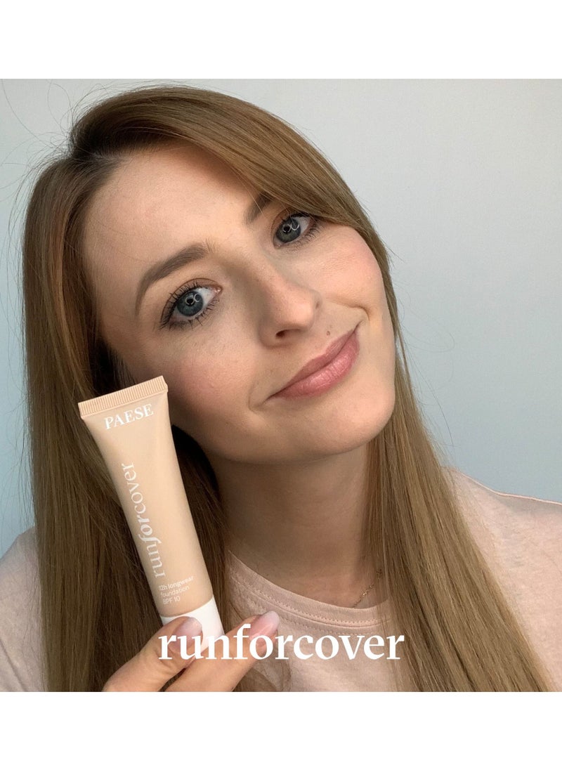 Foundation 12h Longwear run for cover SPF 10 40W buff