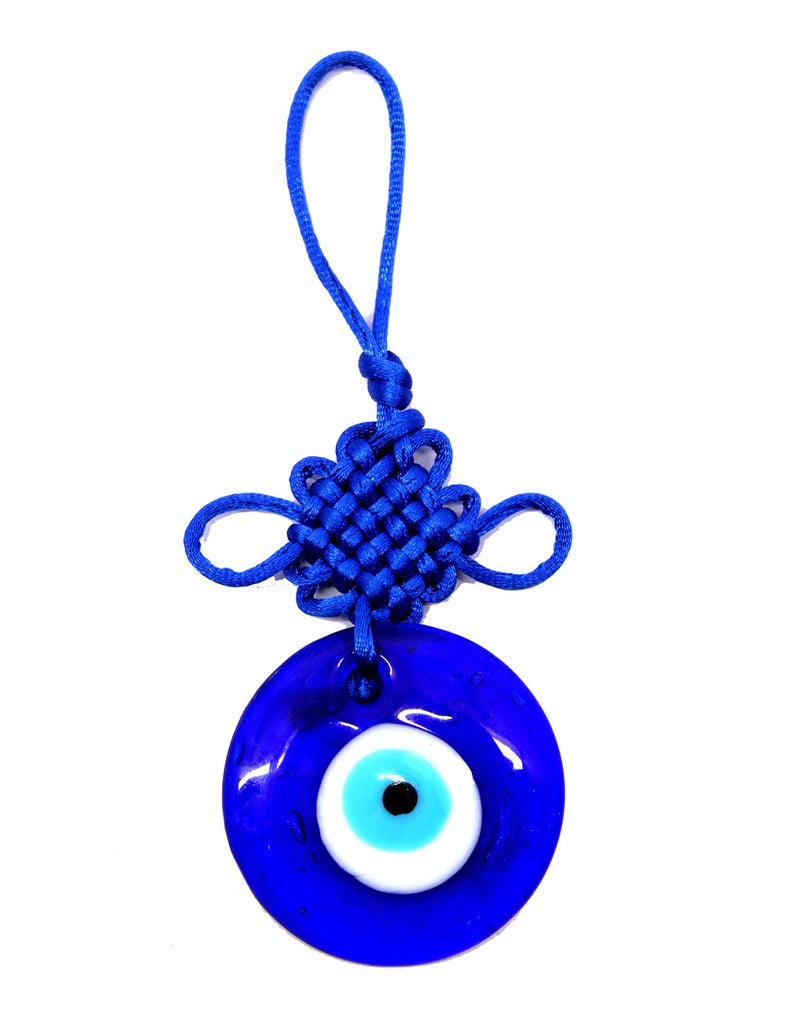 eSplanade Vastu/Feng Shui Evil Eye Car and Door Hanging for Good Luck and Prosperity, Standard (Evil Eye Small for Car) - Image 1