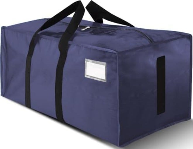 HOMESURE Supports 200lbs Heavy Duty Moving Bags - Strong Zipper & Wrap-Around Handles - Water-Resistant Storage Totes, Durable Alternative to Moving Boxes - 8 Pack -  Semi-Transparent