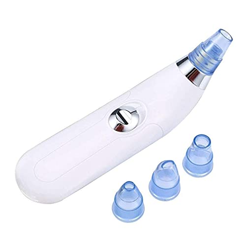 Eloxee 4-in-1 Blackhead Remover Vacuum – Electric Pore Cleaner with Adjustable Suction & Interchangeable Heads - Facial Device for Men & Women (Blue) (POWER CELL (AA) BATTERY INCLUDED) - Image 1