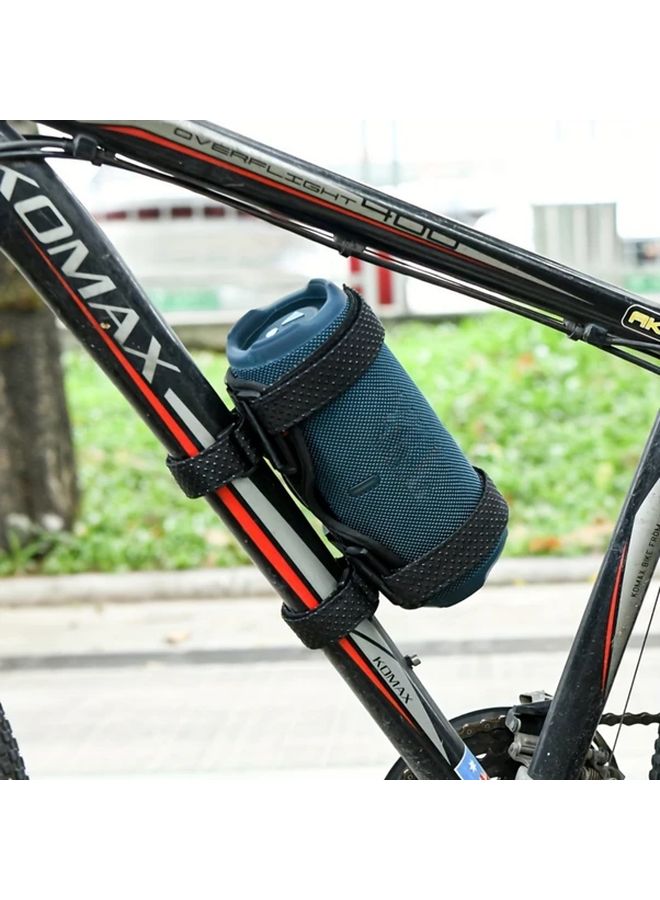 Universal Bike Speaker Mount Black Adjustable Strap Holder For JBL Charge UE Boom Sony - Image 1