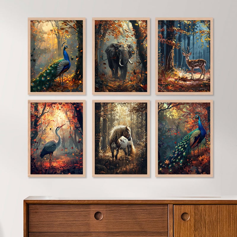 ARTELLY Painting For Wall Decoration Wall Painting For Living Room Bedroom Frames Wall Art Prints For Office Decor Framed Large 13x17inch ART 4