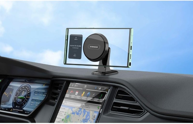Riversong MAGCLIP01-CH10 Magnetic Car Phone Holder, Black