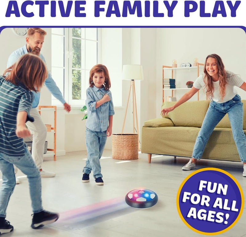 Atlasonix Hover Soccer Ball - Indoor Soccer Ball, Indoor Flying Toy Games (2 Floating Disk) Boy Birthday Gifts, Indoor Silent Game | 2 in 1 Pack - Image 5
