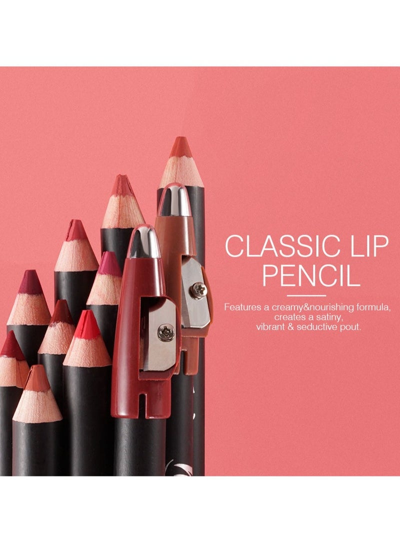 Me Now - Matte Lipstick Pencil 6 Colors 6 Pcs - A - Image 1