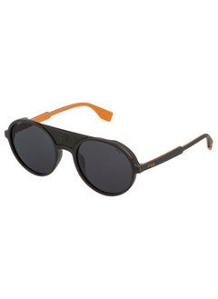 FILA Unisex 100% UV Protected Round Sunglasses - SF9391 D80P - Lens Size: 55 mm 