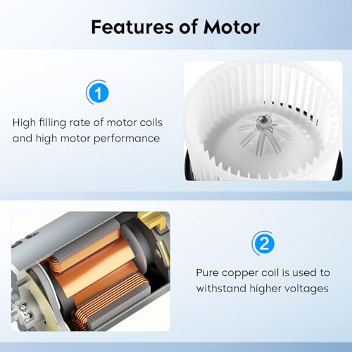 AEagle HVAC Blower Motor with Fan for 96-01 Toyota Camry 99-03 Toyota Solara Replaces for 87103-06021 700053 - Image 4