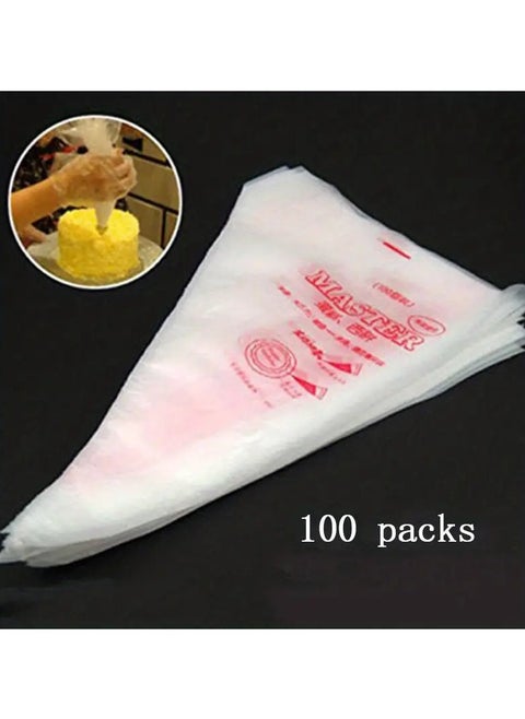 A Confectionery Bag Of 100 Pieces Size L Used Once To Decorate Cakes Pastries And Whipping Cream It Is Useful In The Bakery And Kitchen And For Decorating Cakes And Bread