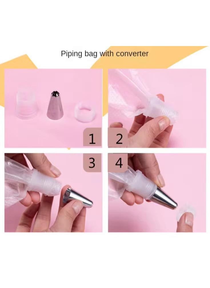 A Confectionery Bag Of 100 Pieces Size L Used Once To Decorate Cakes Pastries And Whipping Cream It Is Useful In The Bakery And Kitchen And For Decorating Cakes And Bread