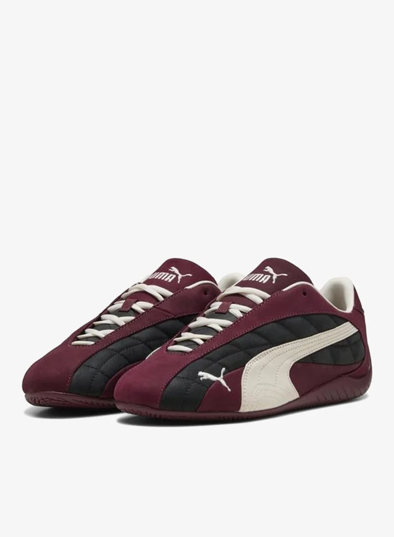 Puma Ruby Shimmer-Warm White Speedcat Plus Quilted Sneakers Unisex for Men | Best Price UAE