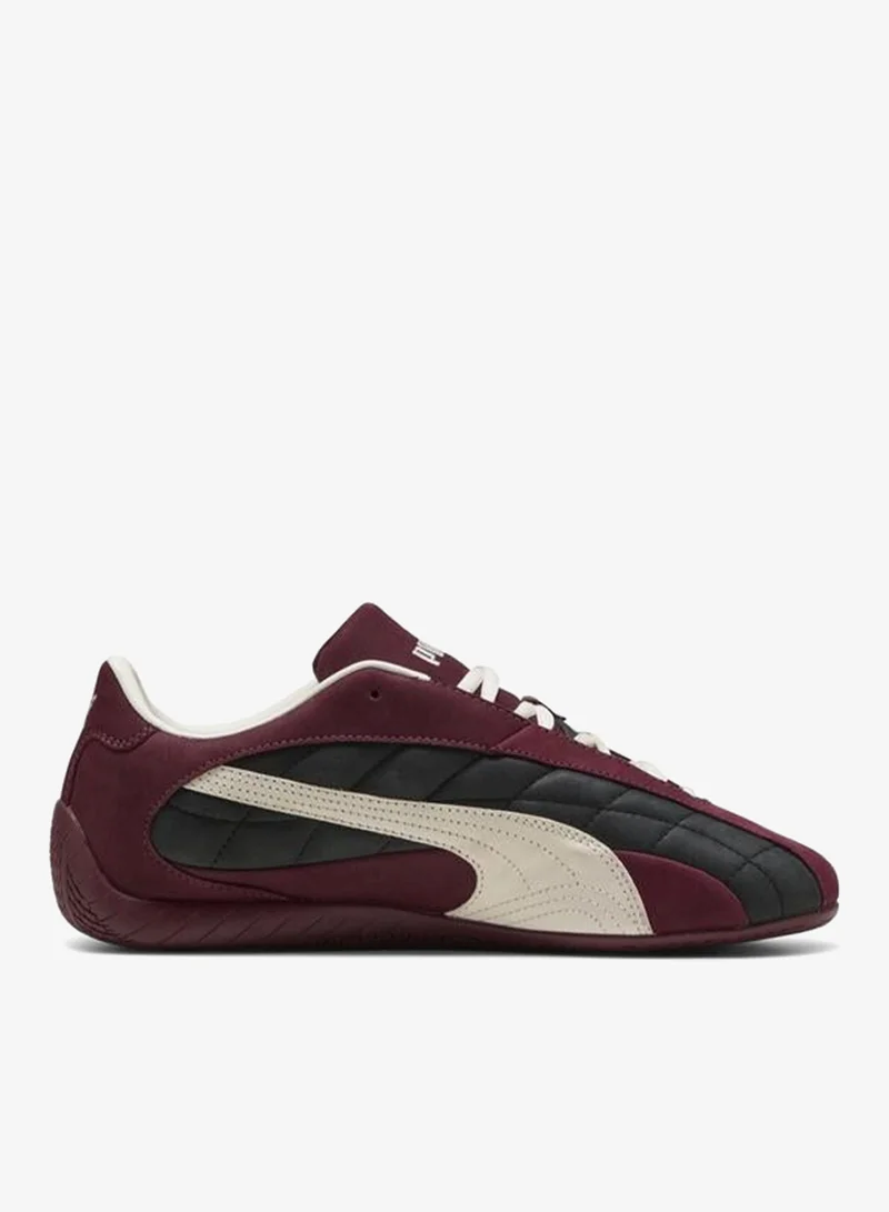 Puma Ruby Shimmer-Warm White Speedcat Plus Quilted Sneakers Unisex for Men | Best Price UAE
