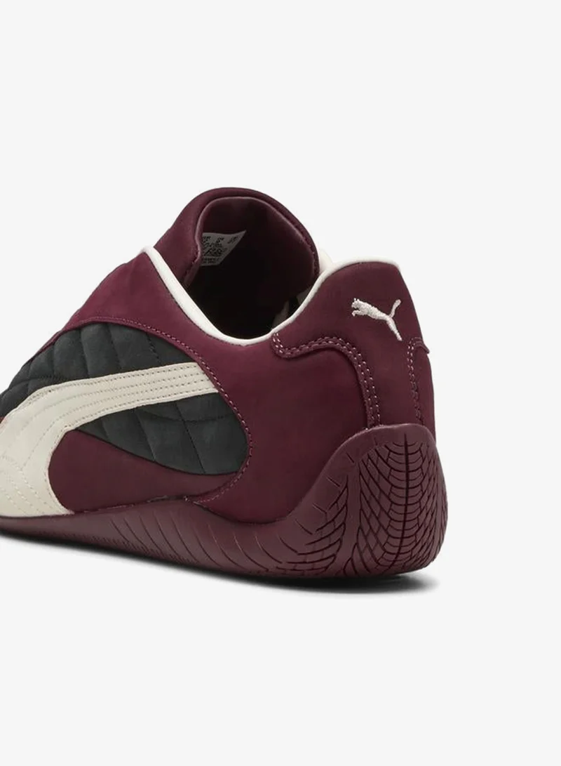 Puma Ruby Shimmer-Warm White Speedcat Plus Quilted Sneakers Unisex for Men | Best Price UAE