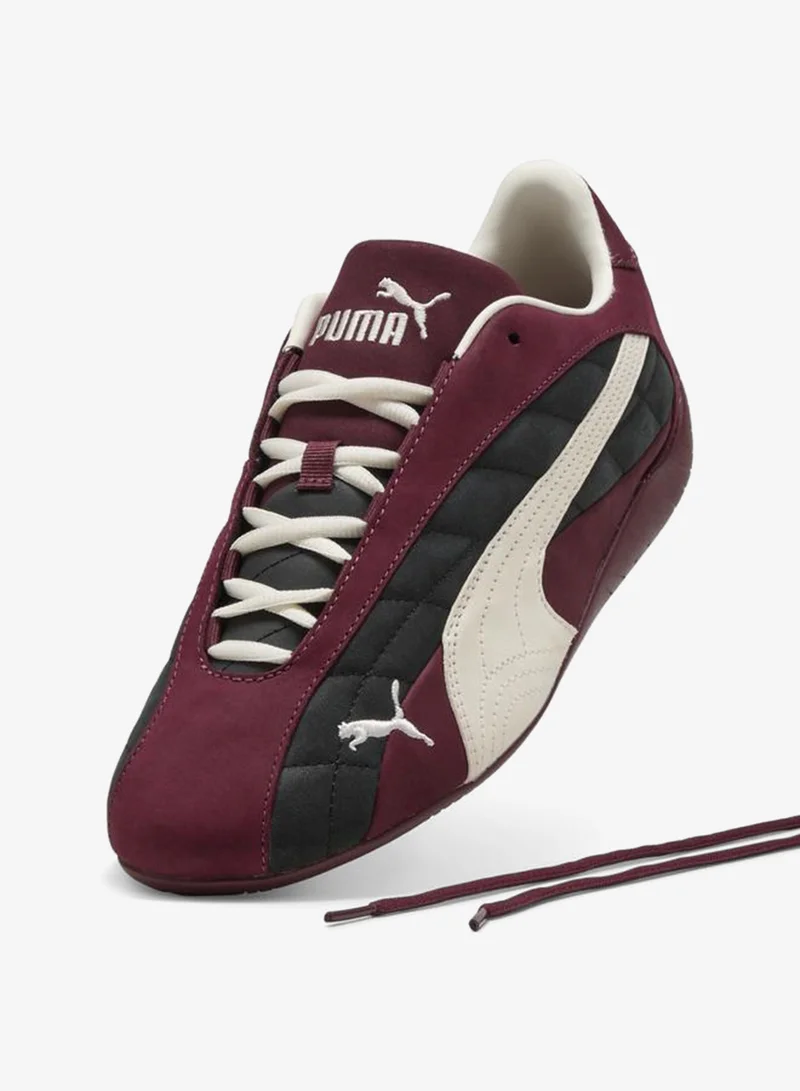 Puma Ruby Shimmer-Warm White Speedcat Plus Quilted Sneakers Unisex for Men | Best Price UAE