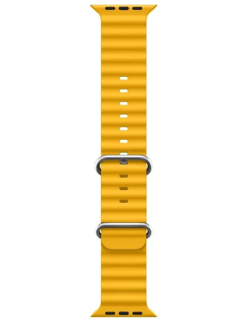 Sport New Silicone Band Compatible with Apple Watch Ultra Ocean 42/44/45/49mm Strap for iWatch Series Ultra 8 7 6 5 SE - Image 2